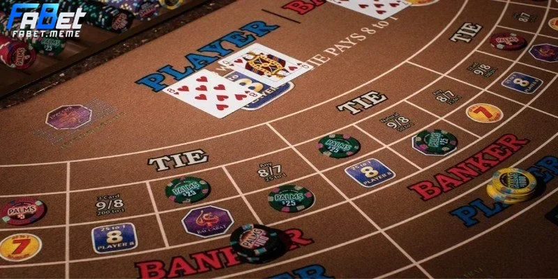 Các cửa cược chính có trong cách chơi Baccarat