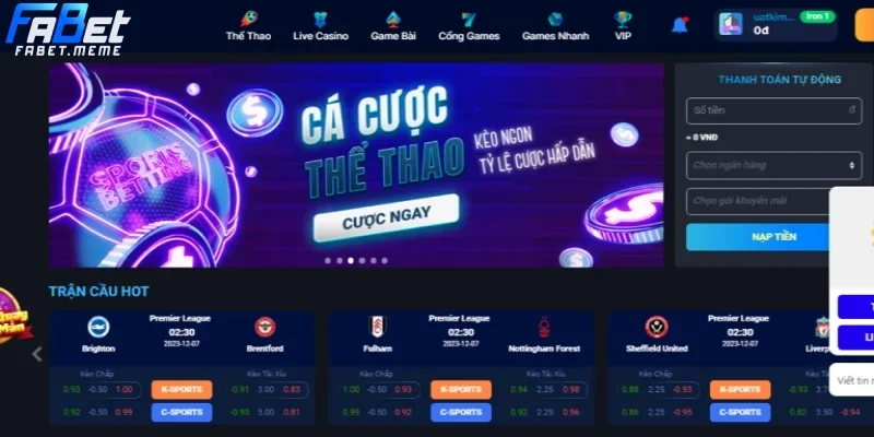 FABET có uy tín không? Nhà cái phong phú các sản phẩm cá cược